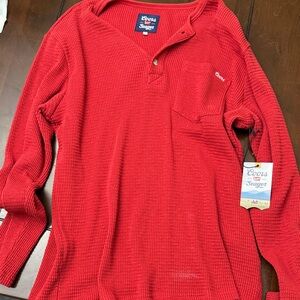 Coors Seager Red Long Sleeve Men's Shirt